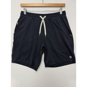 Vuori Ponto Shorts Mens Size Small Navy Athletic Lounge Soft Performance V344
